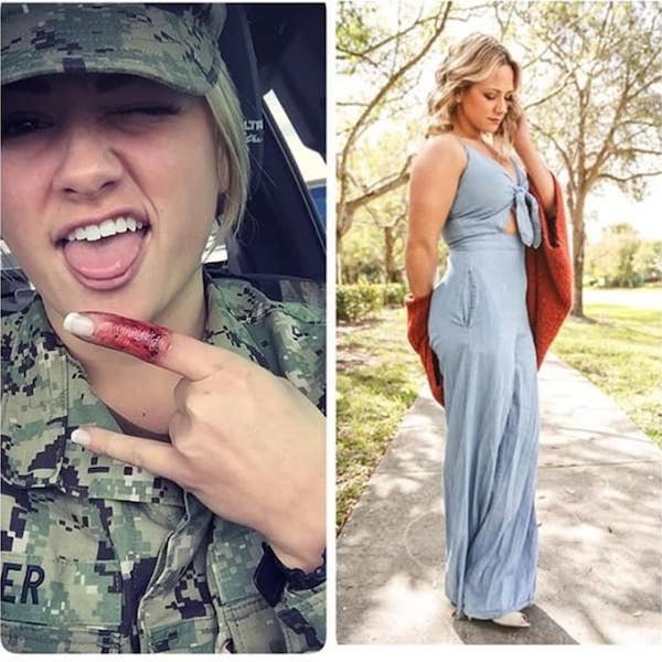 Girls With And Without Uniform (26 pics)