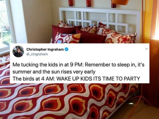 Summer Break Is A Difficult Time For Parents (25 pics)