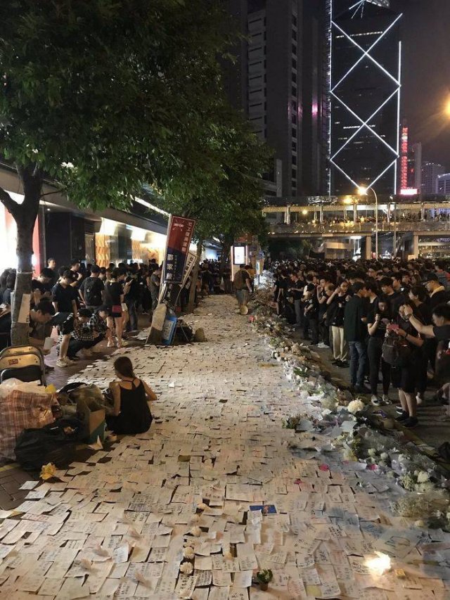 Recent Hong Kong Protests Don’t Even Look Like Protests (15 pics)