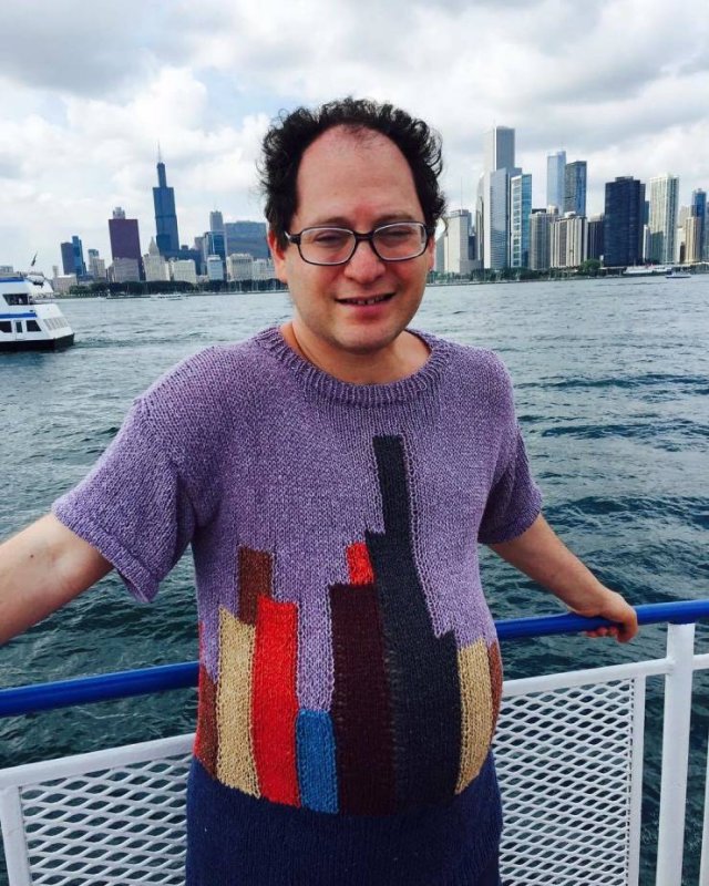 Guy Creates Sweater Copies Of Famous Places And Then Travels There (24 pics) Guy Creates Sweater Copies Of Famous Places And Then Travels There (24 pics)