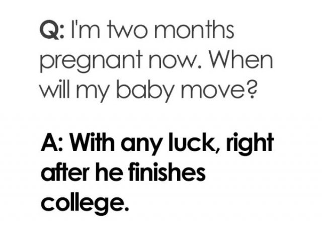 Honest Pregnancy FAQ (10 pics)