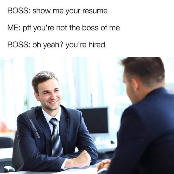 Job Interview Memes (58 pics)
