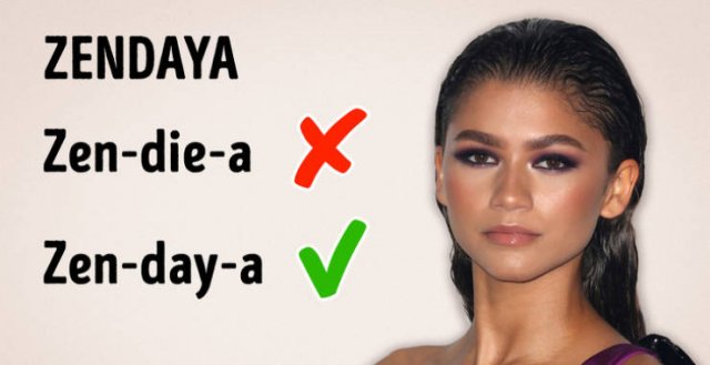 How To Pronounce Celebrity Names (20 pics)