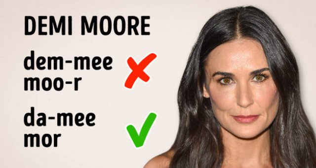 How To Pronounce Celebrity Names (20 pics)