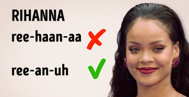How To Pronounce Celebrity Names (20 pics)