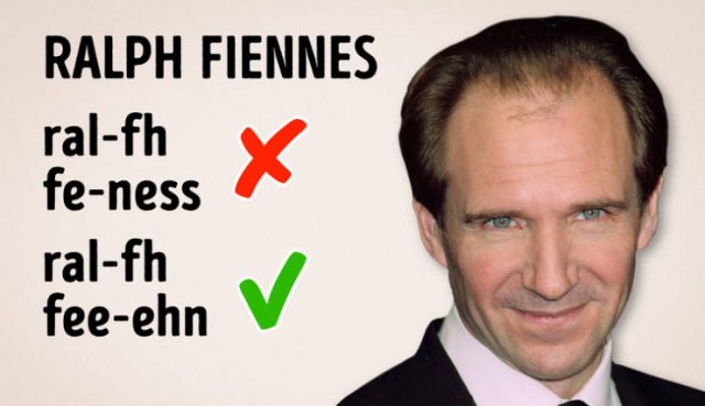 How To Pronounce Celebrity Names (20 pics)