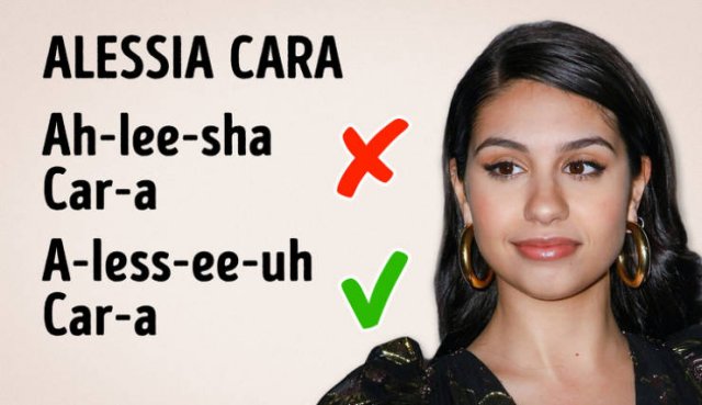 How To Pronounce Celebrity Names (20 pics)