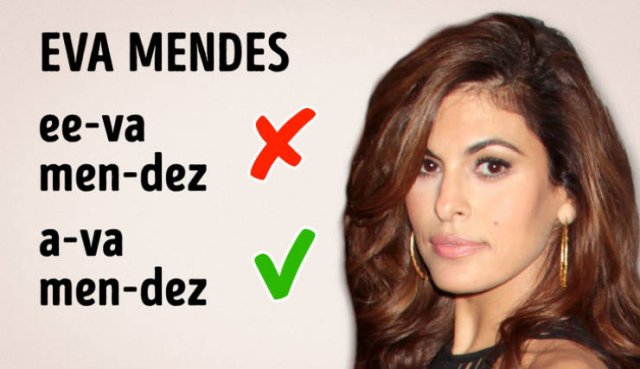 How To Pronounce Celebrity Names (20 pics)