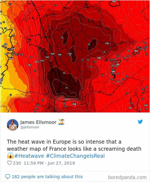 Europe Summer Heatwave Memes (28 pics)