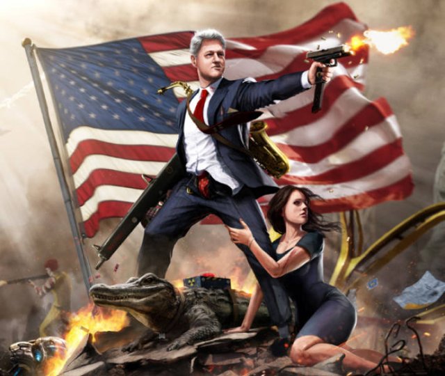 Artist Turns US Presidents Into Action Heroes (21 pics)