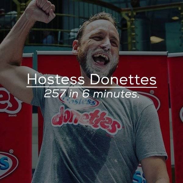 Try To Beat These Records By A Competitive Eater Joey Chestnut (21 pics)