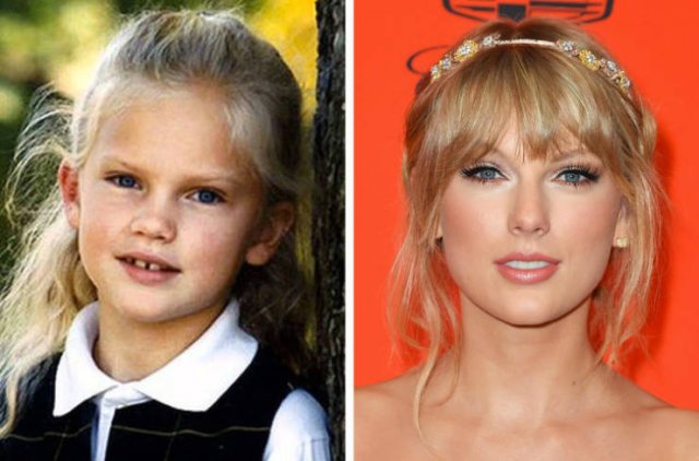 Celebs In Their School Years And Now (20 pics)