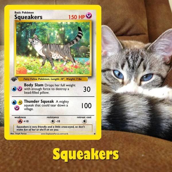 This Artist Can Turn Your Pet Into A Pokemon (56 pics)