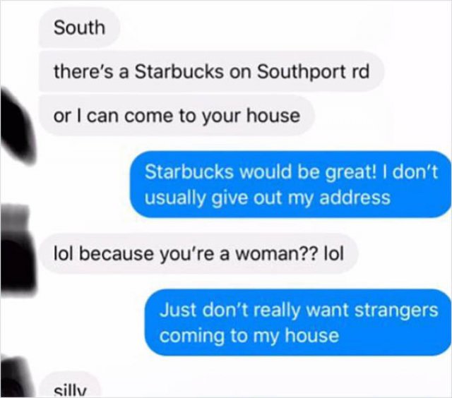 A Guy Gets Mad Because Woman Didn’t Give Him Her Home Address (10 pics)