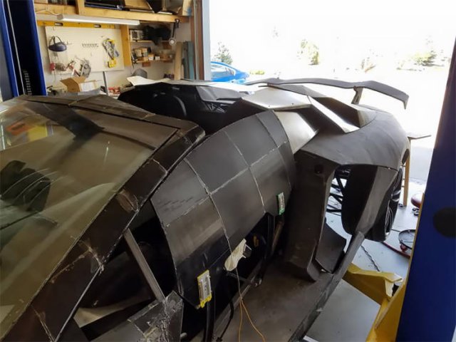 Lamborghini Aventador Made On A 3D-Printer (18 pics)