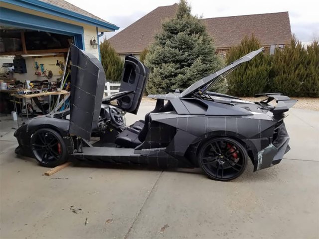 Lamborghini Aventador Made On A 3D-Printer (18 pics)