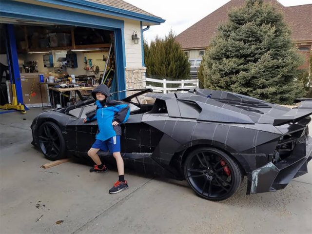 Lamborghini Aventador Made On A 3D-Printer (18 pics)