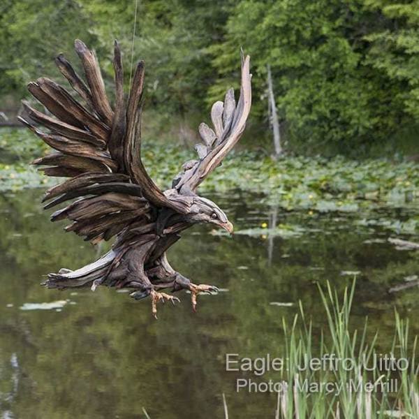 Artist Creates Sculptures Solely Out Of Wood He Finds On Beaches (30 pics)