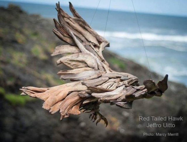 Artist Creates Sculptures Solely Out Of Wood He Finds On Beaches (30 pics)