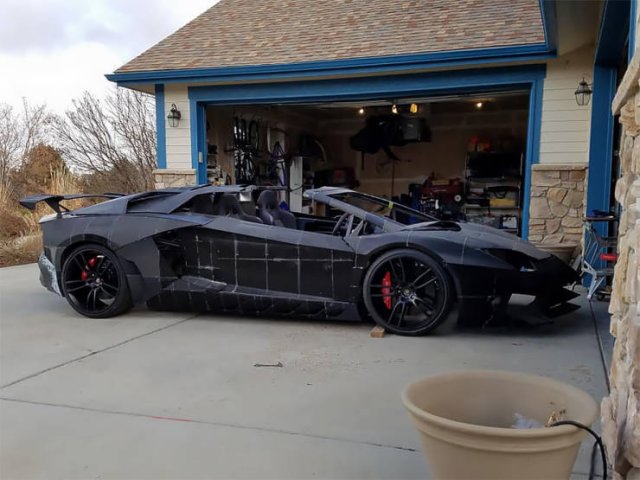 Lamborghini Aventador Made On A 3D-Printer (18 pics)