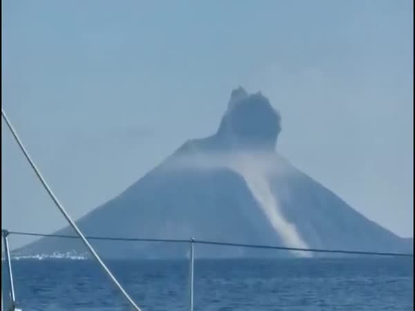 Suddenly, Volcanic Eruption