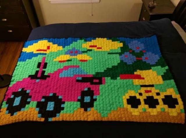 Retro Game Blankets (40 pics)