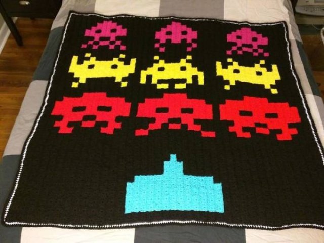 Retro Game Blankets (40 pics)