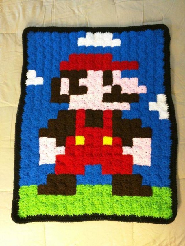 Retro Game Blankets (40 pics)