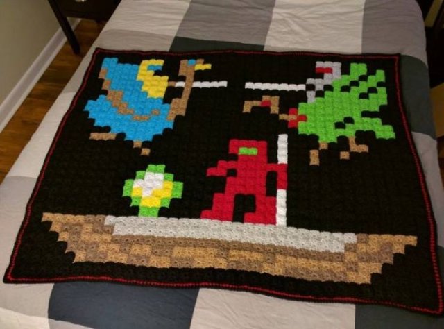 Retro Game Blankets (40 pics)