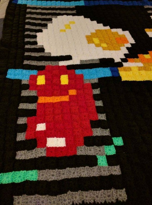 Retro Game Blankets (40 pics)