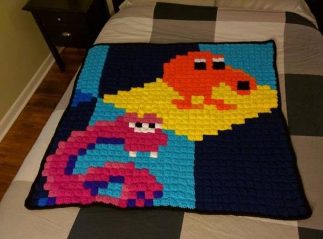 Retro Game Blankets (40 pics)