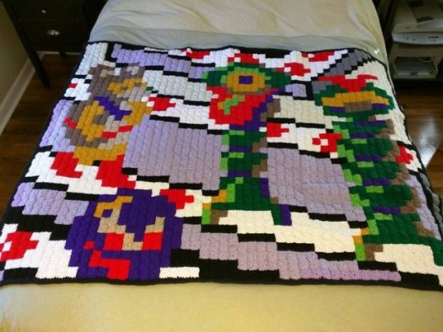 Retro Game Blankets (40 pics)