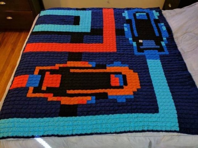 Retro Game Blankets (40 pics)