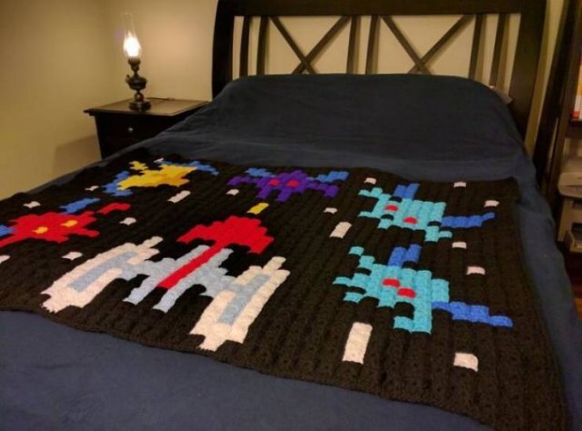 Retro Game Blankets (40 pics)
