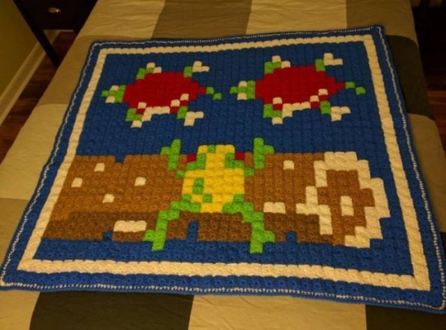 Retro Game Blankets (40 pics)