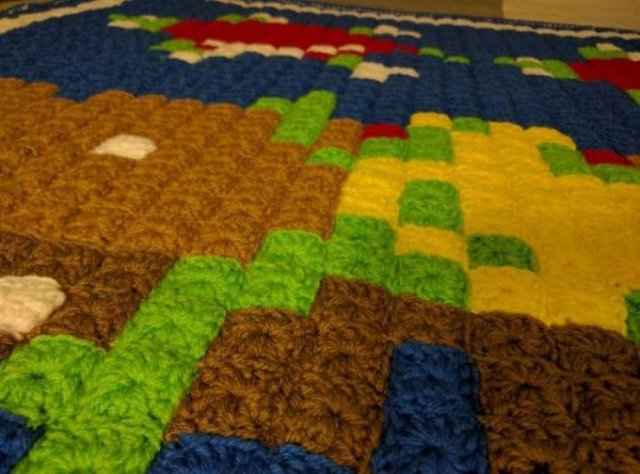 Retro Game Blankets (40 pics)