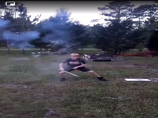 Never Combine Kids And Roman Candles