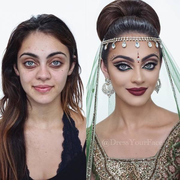 Makeup Can Change A Lot (18 pics)