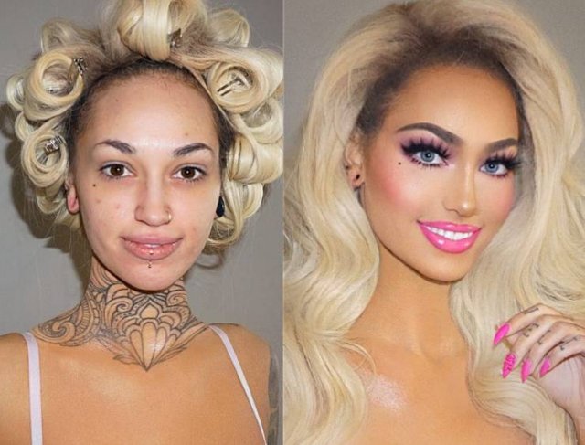 Makeup Can Change A Lot (18 pics)