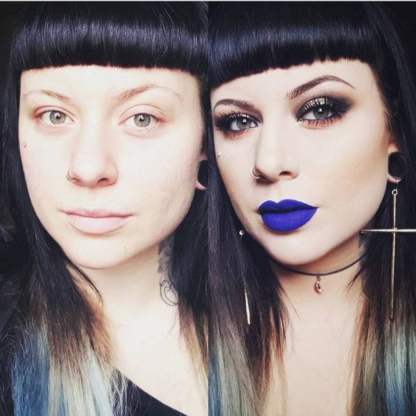 Makeup Can Change A Lot (18 pics)