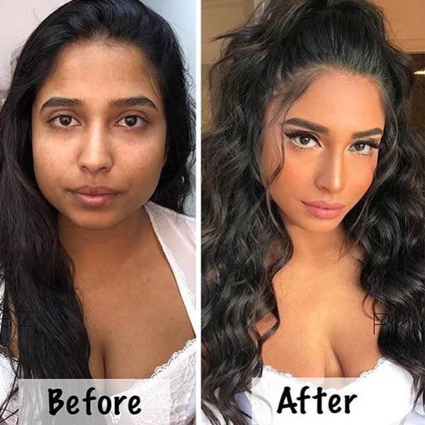 Makeup Can Change A Lot (18 pics)