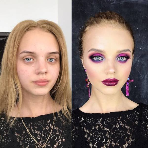 Makeup Can Change A Lot (18 pics)