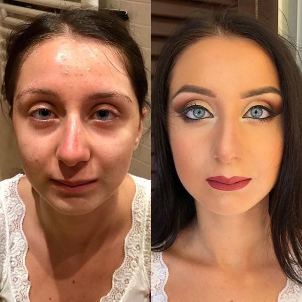 Makeup Can Change A Lot (18 pics)