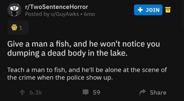 A Horror Story In Two Sentences. And It's Really Creepy (30 pics)