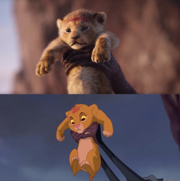 Let's Compare The New Lion King To The Original (24 pics)