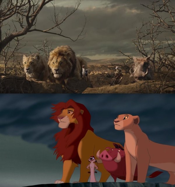 Let's Compare The New Lion King To The Original (24 pics)