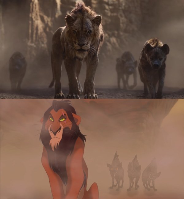 Let's Compare The New Lion King To The Original (24 pics)