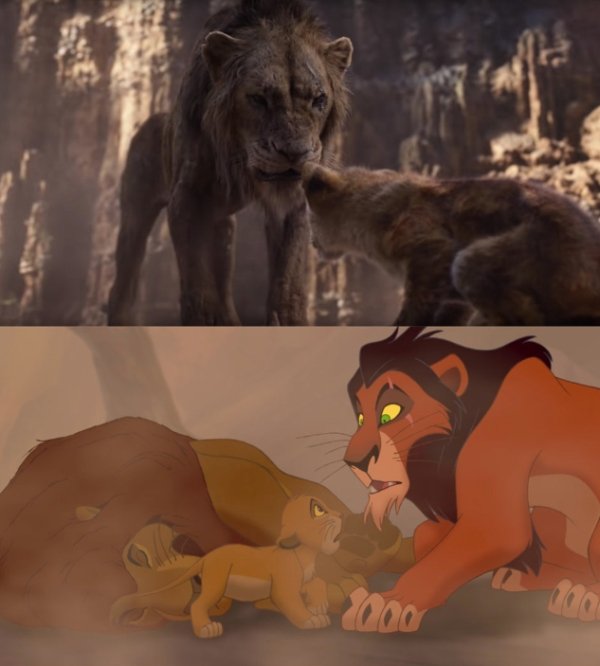 Let's Compare The New Lion King To The Original (24 pics)