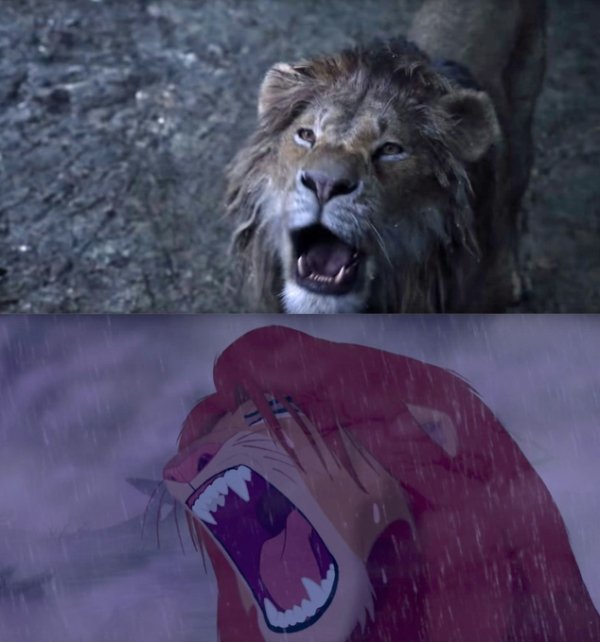 Let's Compare The New Lion King To The Original (24 pics)