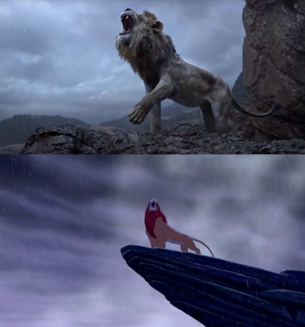 Let's Compare The New Lion King To The Original (24 pics)